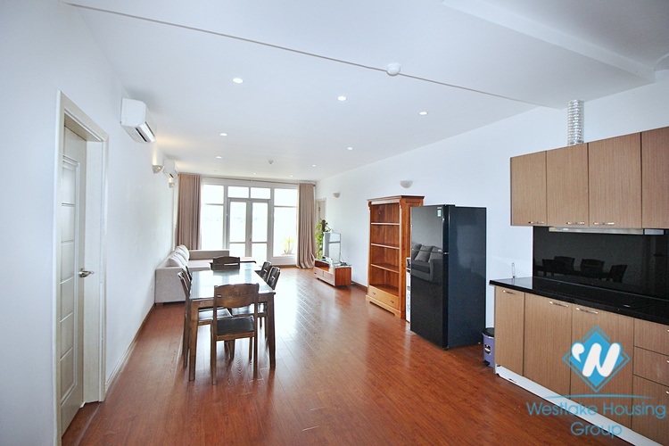 Bright 3 beds apartment for rent in Westlake area, Hanoi